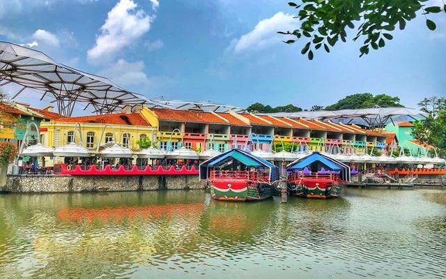 Du lịch Singapore, check in thiên đường giải trí nổi tiếng Clarke Quay